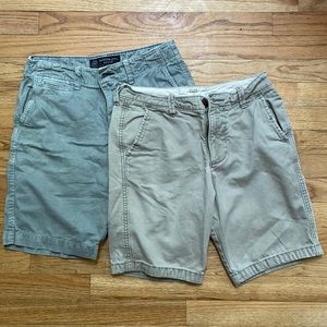 2pr mens shorts - American Eagle and Hollister